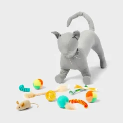Multi Cat Toy Set - 10pk - Boots & Barkley™