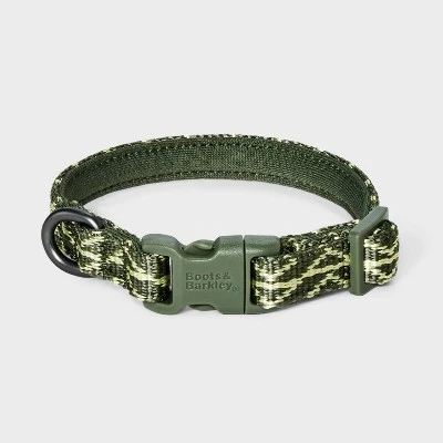 Comfort Dog Collar - Dark Green - Boots & Barkley™ 3 Comfort Dog Collar - Dark Green - Boots & Barkley™ - Image 3