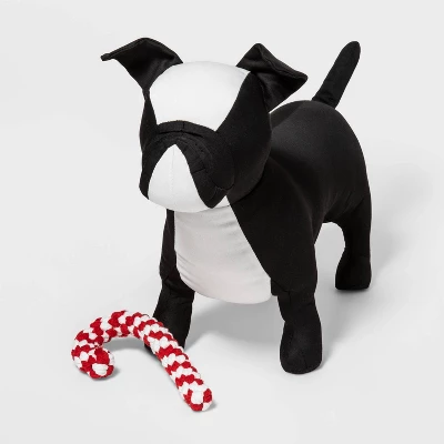 Candy Cane With Rope Dog Toy - Boots & Barkley™ 1 Candy Cane With Rope Dog Toy - Boots & Barkley™